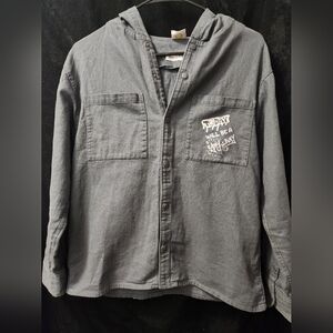 Zara kids hooded shirt size 11-12